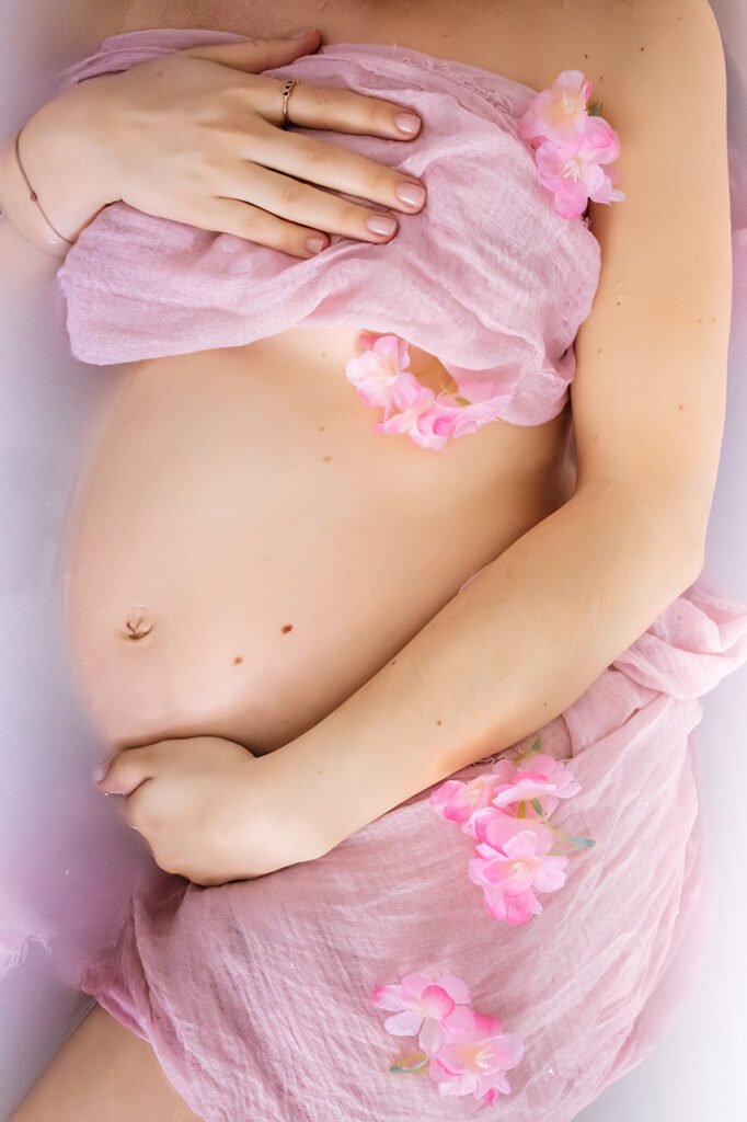 BAIN DE LAIT grossesse