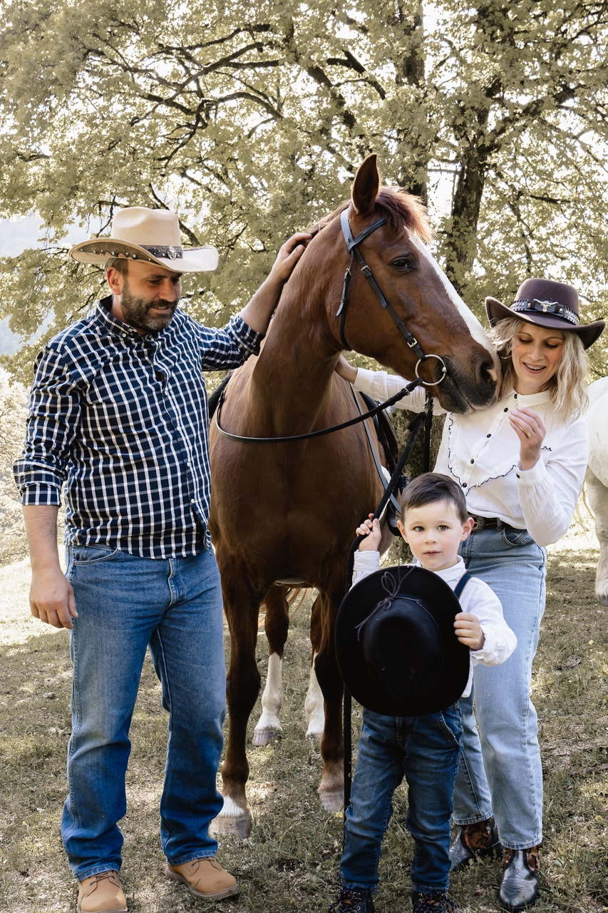 mini séances cowboy